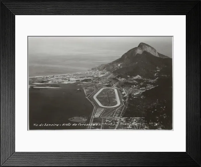 Framed Print : Brazil - Birdseye view from the Corcorado Mountain, Rio Framed Print : Brazil - Birdseye view from the Corcorado Mountain, Rio
