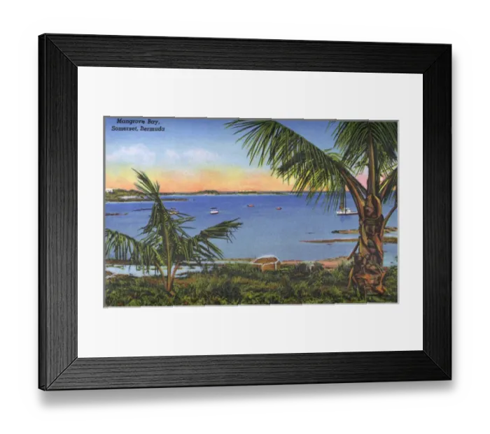 Framed Print : Mangrove Bay, Somerset, Bermuda Framed Print : Mangrove Bay, Somerset, Bermuda