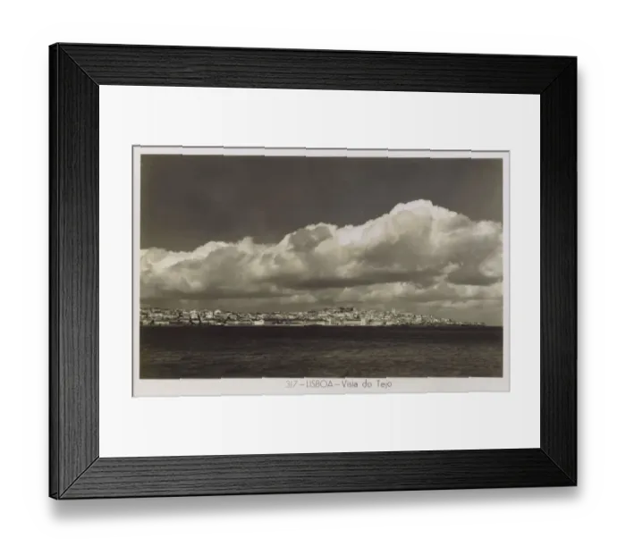Framed Print : Panoramic view of Lisbon, Portugal from the sea Framed Print : Panoramic view of Lisbon, Portugal from the sea