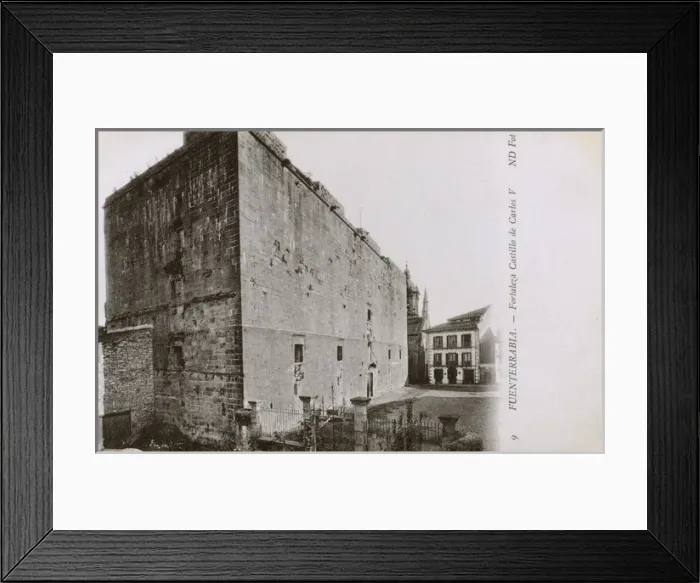 Framed Print : Hondarribia, Spain - Fortified Castle of Carlos V Framed Print : Hondarribia, Spain - Fortified Castle of Carlos V