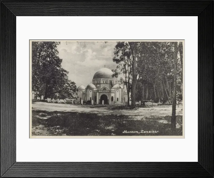 Framed Print : Zanzibar - Zanzibar City - Museum Framed Print : Zanzibar - Zanzibar City - Museum