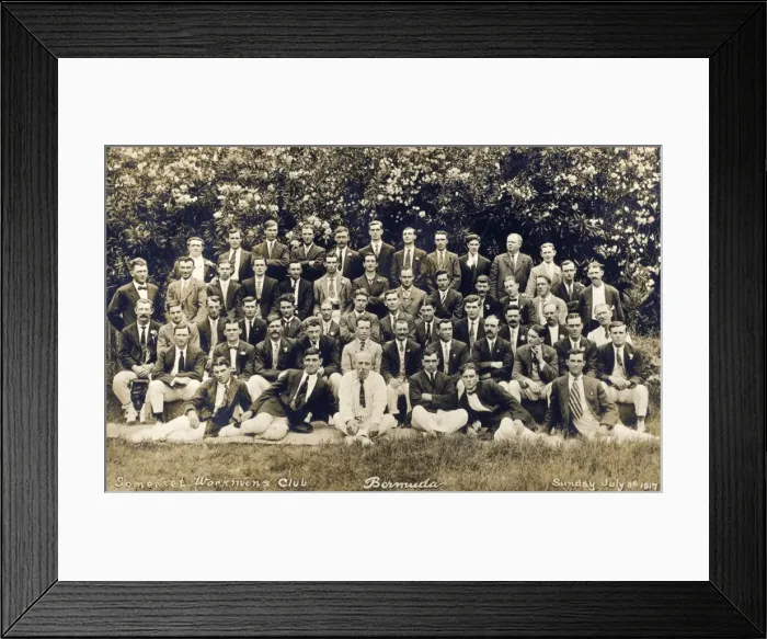 Framed Print : The Somerset Workmens Club - Bermuda Framed Print : The Somerset Workmens Club - Bermuda