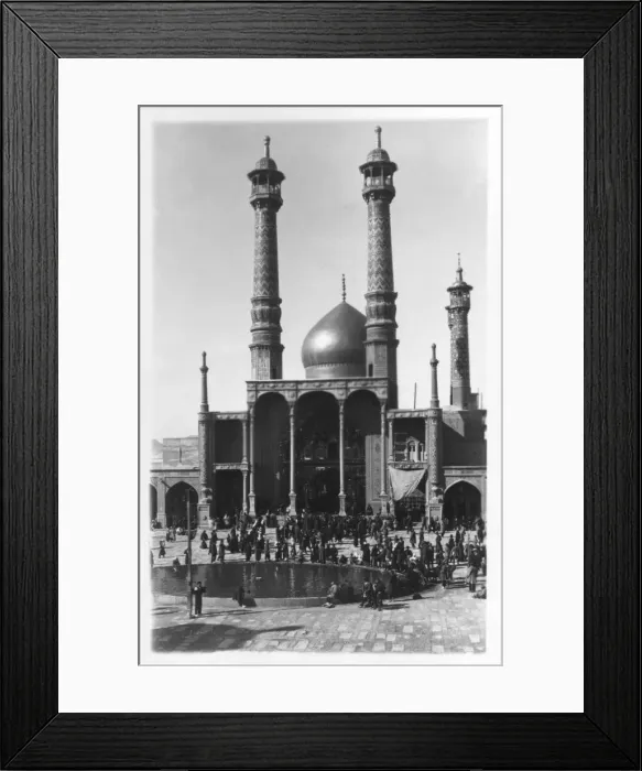 Framed Print : Iran - Qom - Lady Fatima Ma-Sumah (Mosque) Framed Print : Iran - Qom - Lady Fatima Ma-Sumah (Mosque)