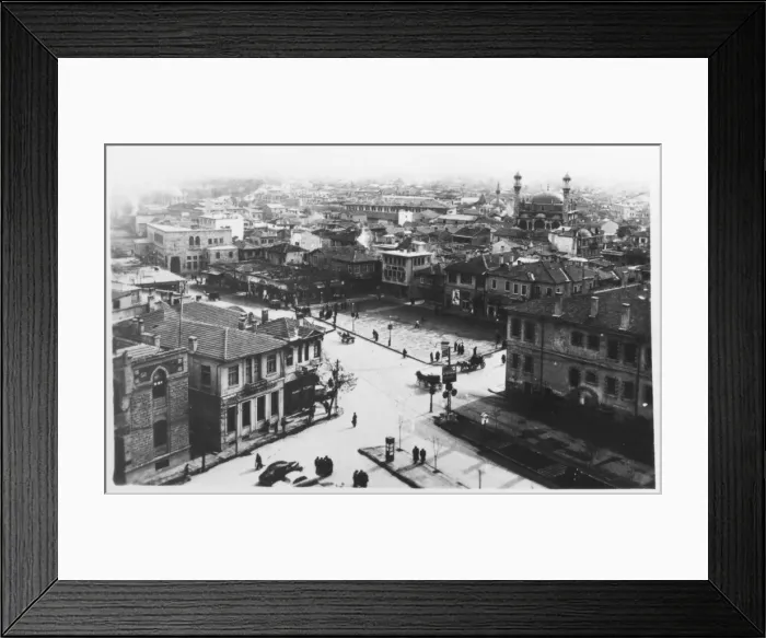 Framed Print : Konya, Turkey - View toward the Aziziye Mosque Framed Print : Konya, Turkey - View toward the Aziziye Mosque