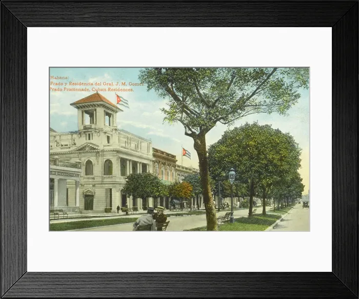 Framed Print : Havana, Cuba, Residence of Genral J. M. Gomez Framed Print : Havana, Cuba, Residence of Genral J. M. Gomez