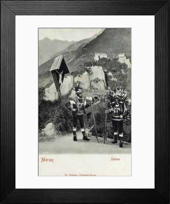 Framed Print : Italy - Meran or Merano - Saltners Framed Print : Italy - Meran or Merano - Saltners