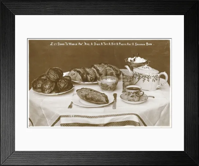 Framed Print : Cornish Traditional Food Framed Print : Cornish Traditional Food