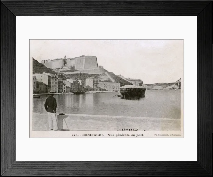 Framed Print : Corsica, France - Bonifacio Framed Print : Corsica, France - Bonifacio