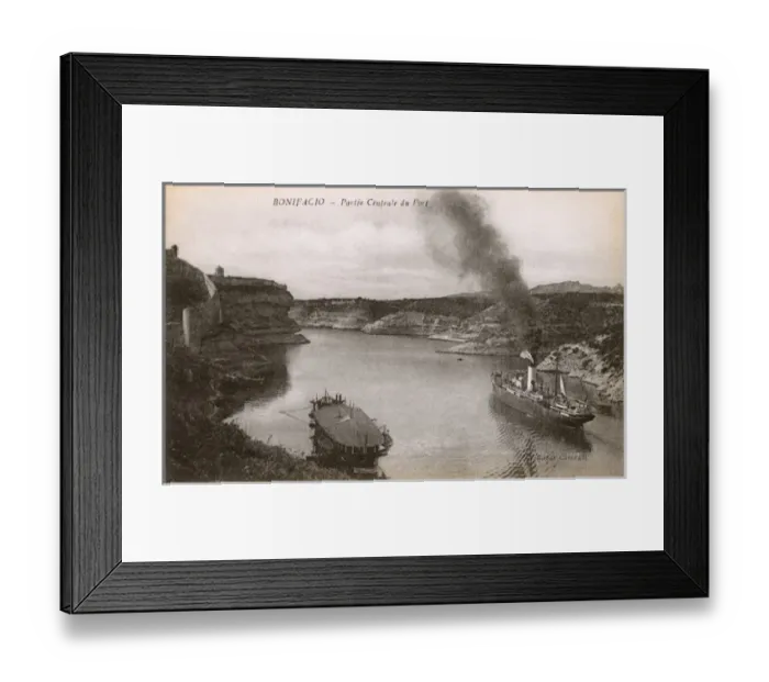 Framed Print : Corsica, France - Bonifacio Framed Print : Corsica, France - Bonifacio
