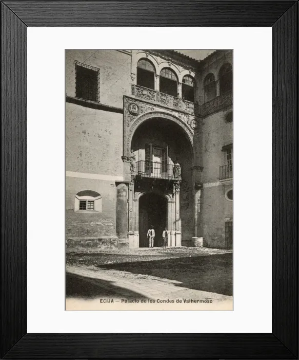 Framed Print : Palacio de los Condes de Valhermoso - Ecija, Spain Framed Print : Palacio de los Condes de Valhermoso - Ecija, Spain