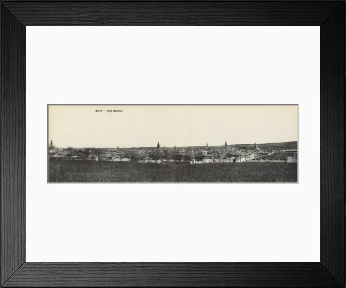 Framed Print : Panoramic view of Ecija, Seville, Spain Framed Print : Panoramic view of Ecija, Seville, Spain