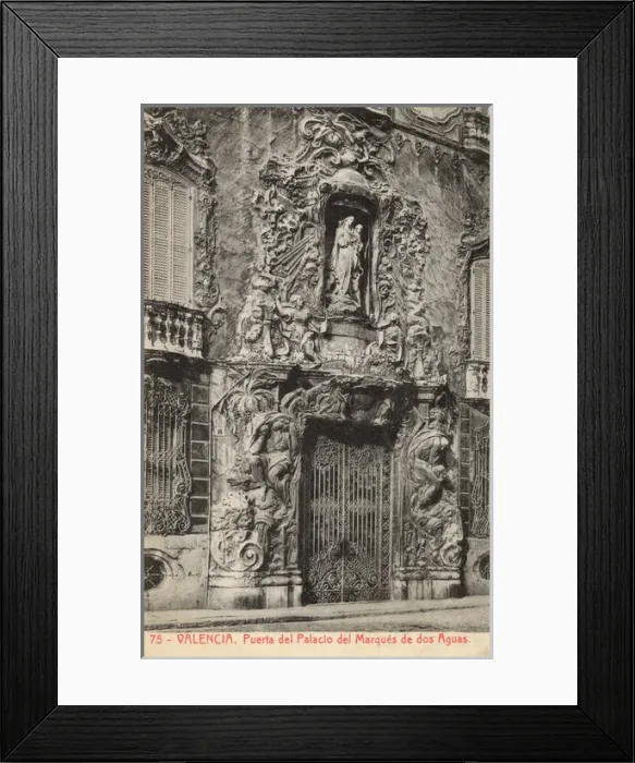 Framed Print : Valencia, Spain - Palacio del Marques de dos Aguas Framed Print : Valencia, Spain - Palacio del Marques de dos Aguas