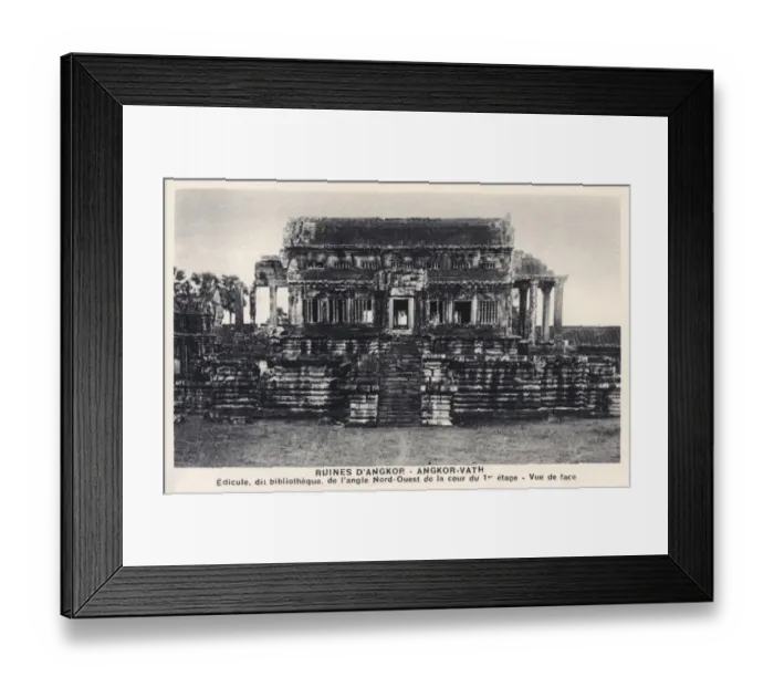 Framed Print : Angkor Wat - Cambodia - Shrine or Library Framed Print : Angkor Wat - Cambodia - Shrine or Library