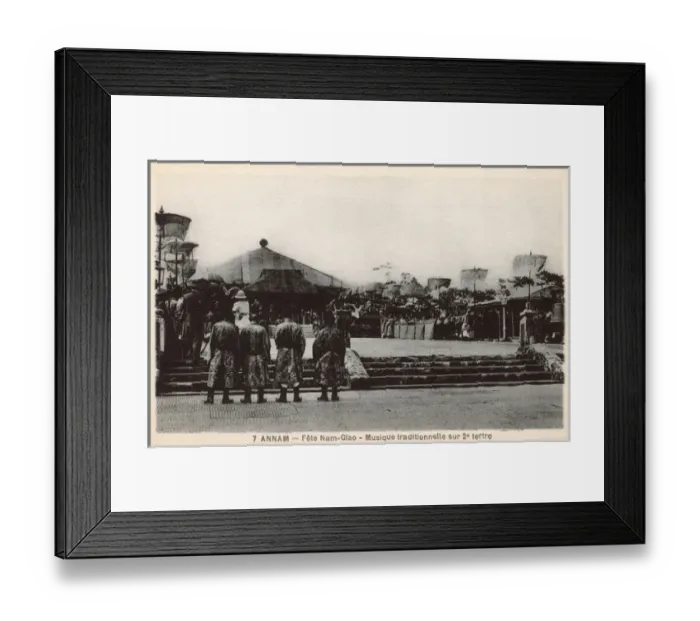 Framed Print : Vietnam - Hue - Nam-Giao Festival - Traditional Music Framed Print : Vietnam - Hue - Nam-Giao Festival - Traditional Music