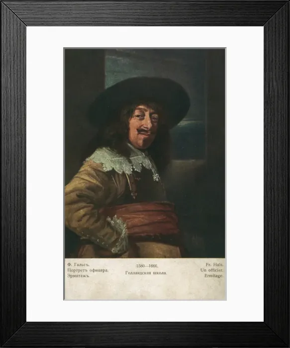 Framed Print : Member of the Haarlem Civic Guard Framed Print : Member of the Haarlem Civic Guard