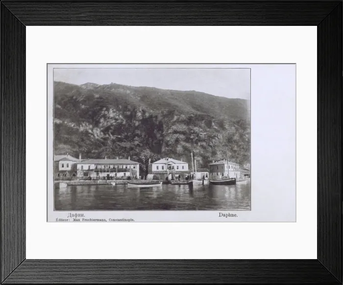 Framed Print : Greece - Mount Athos - Dafni Framed Print : Greece - Mount Athos - Dafni