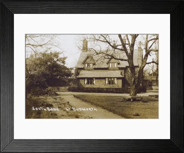 Framed Print : Great Budworth, Cheshire - South Bank Framed Print : Great Budworth, Cheshire - South Bank