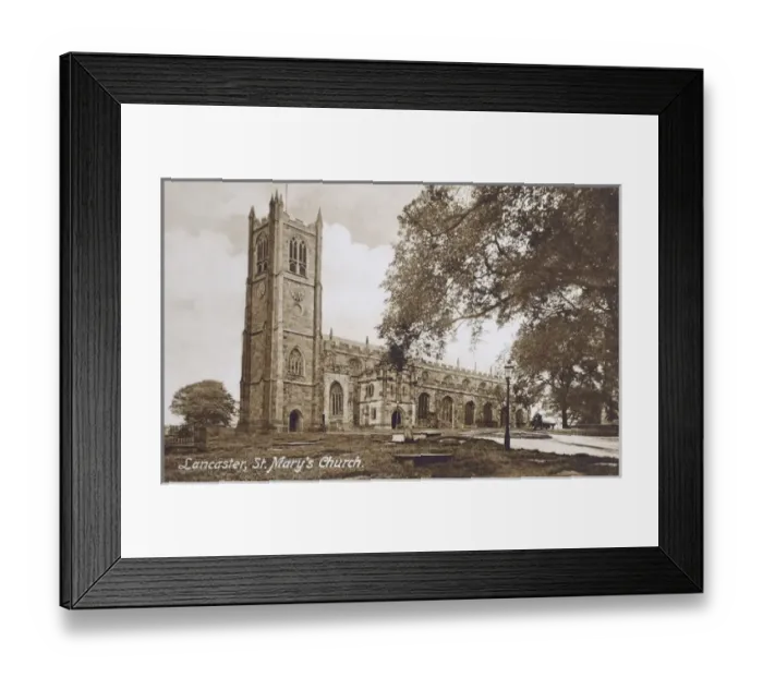 Framed Print : St Marys Church, Lancaster, Lancashire, England Framed Print : St Marys Church, Lancaster, Lancashire, England