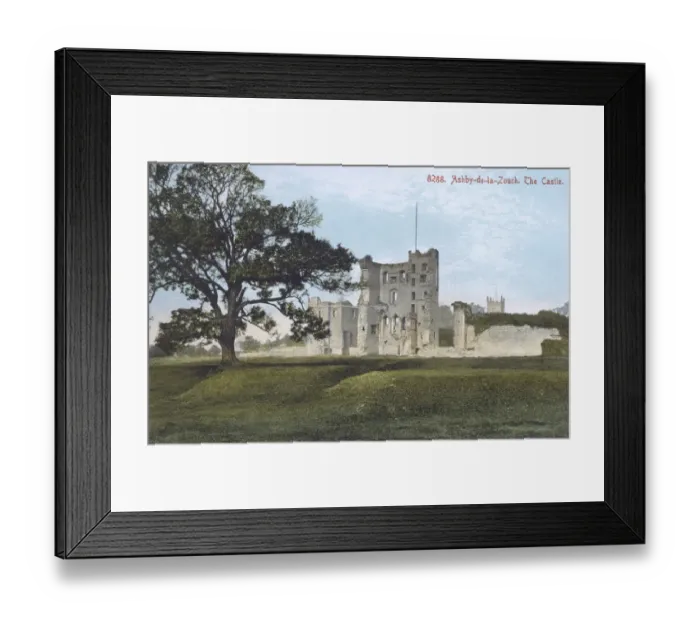 Framed Print : Castle at Ashby-de-la-Zouch Framed Print : Castle at Ashby-de-la-Zouch