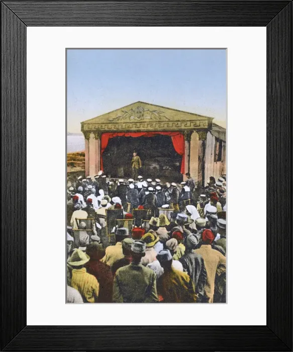Framed Print : Thessaloniki, Greece - Open Air Theatre - Military Hospital Framed Print : Thessaloniki, Greece - Open Air Theatre - Military Hospital