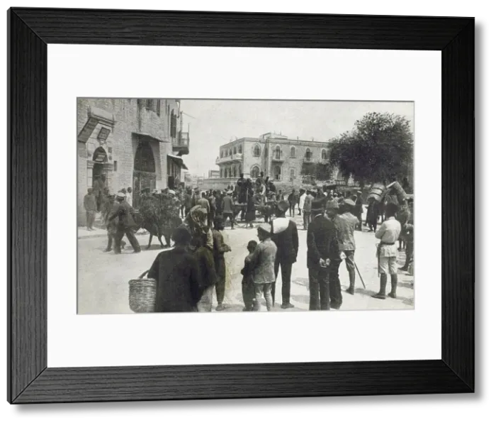 Framed Print : Syria - Aleppo - under occupation by the Turks Framed Print : Syria - Aleppo - under occupation by the Turks