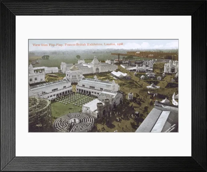 Framed Print : Franco-British Exhibition, London Framed Print : Franco-British Exhibition, London