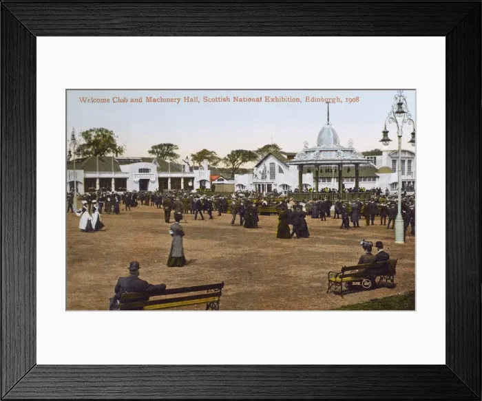 Framed Print : The Scottish National Exhibition - Welcome Club Framed Print : The Scottish National Exhibition - Welcome Club