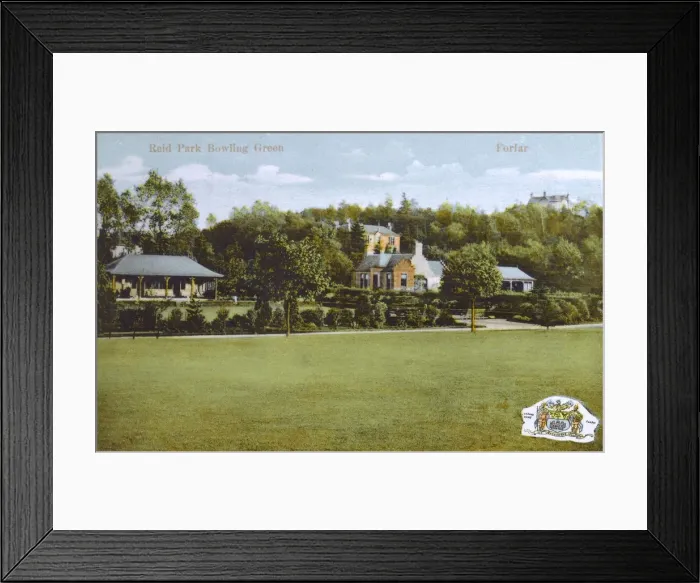 Framed Print : Reid Park Bowling Green, Forfar, Scotland Framed Print : Reid Park Bowling Green, Forfar, Scotland