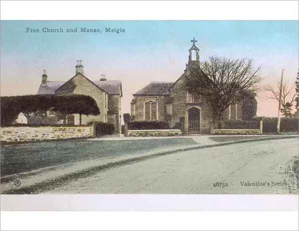 United Free Church and Manse, Meigle, Scotland
