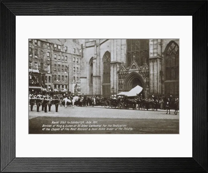 Framed Print : Royal visit to Edinburgh (1 / 3) Framed Print : Royal visit to Edinburgh (1 / 3)