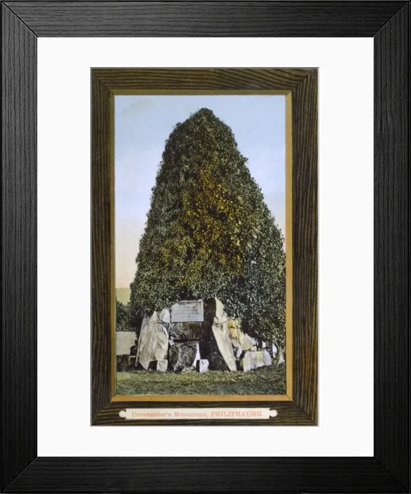 Framed Print : Covenanters Monument, Philiphaugh Framed Print : Covenanters Monument, Philiphaugh