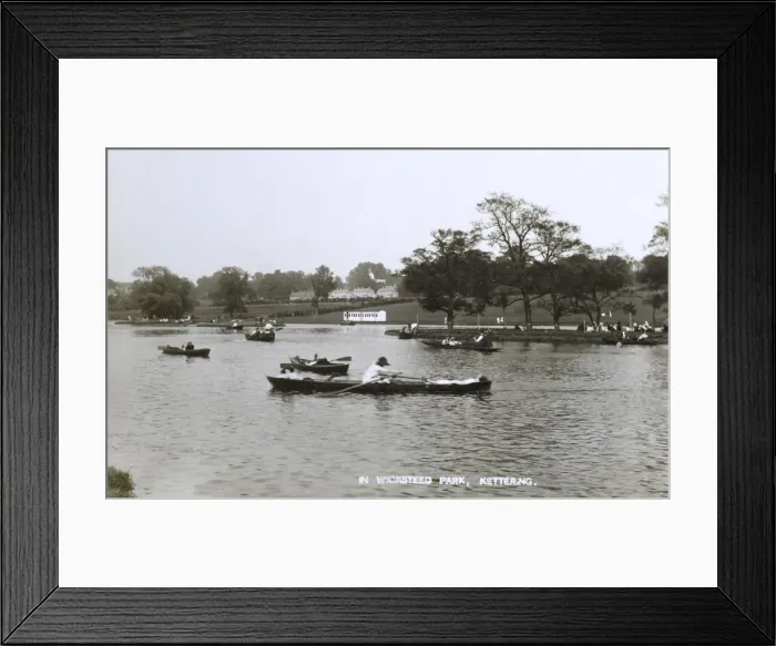 Framed Print : Kettering, Northamptonshire - Wickstead Park Framed Print : Kettering, Northamptonshire - Wickstead Park