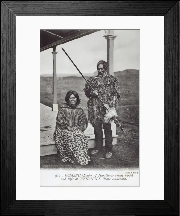 Framed Print : Whaaru (Leader of the Hursthouse Rescue Party) Framed Print : Whaaru (Leader of the Hursthouse Rescue Party)