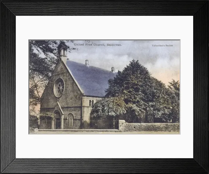 Framed Print : United Free Church, Baldovan, Angus, Scotland Framed Print : United Free Church, Baldovan, Angus, Scotland