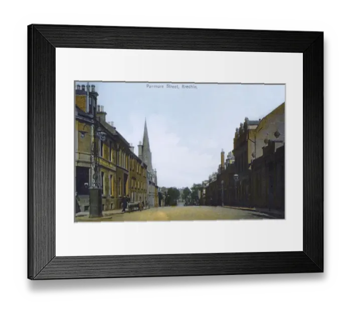 Framed Print : Panmure Street, Brechin, Angus, Scotland Framed Print : Panmure Street, Brechin, Angus, Scotland