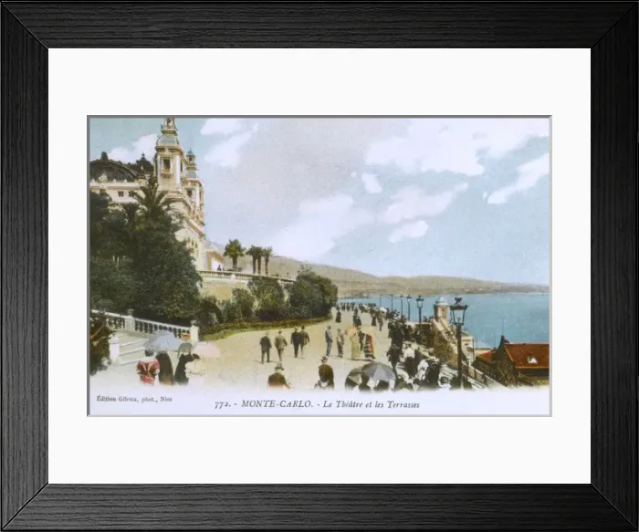 Framed Print : The Terrace Theatre - Monte Carlo, France Framed Print : The Terrace Theatre - Monte Carlo, France