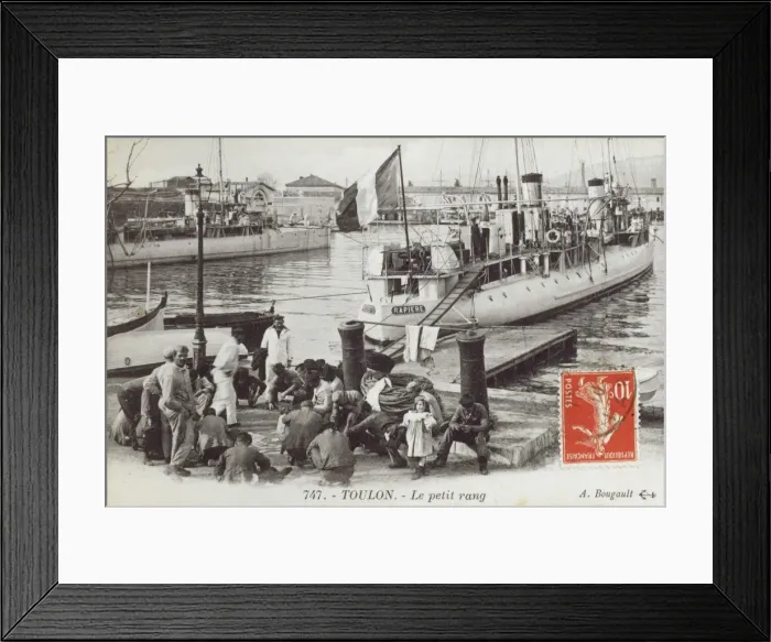 Framed Print : Toulon, France - Rochefortais class Destroyer Rapiere Framed Print : Toulon, France - Rochefortais class Destroyer Rapiere