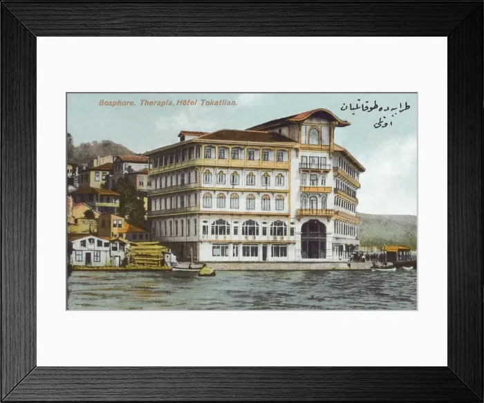 Framed Print : Tokatlian Hotel on the Bosphorus, Therapia Framed Print : Tokatlian Hotel on the Bosphorus, Therapia
