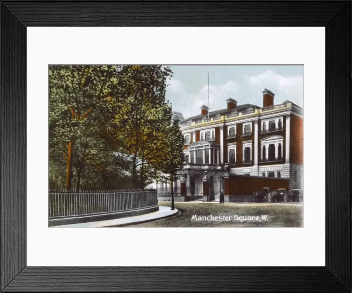 Framed Print : Manchester Square, London - Wallace Collection Framed Print : Manchester Square, London - Wallace Collection