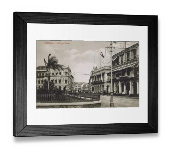 Framed Print : Singapore - Finlayson Green Framed Print : Singapore - Finlayson Green