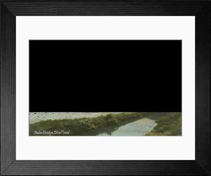 Framed Print : Malin Bridge - Sheffield, Yorkshire Framed Print : Malin Bridge - Sheffield, Yorkshire