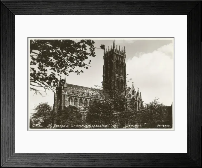 Framed Print : Doncaster, South Yorkshire - St Georges Church Framed Print : Doncaster, South Yorkshire - St Georges Church