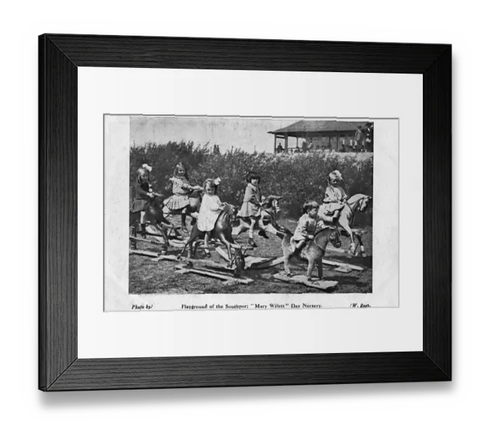 Framed Print : The Mary Willett Excursionists Day Nursery, Southport Framed Print : The Mary Willett Excursionists Day Nursery, Southport