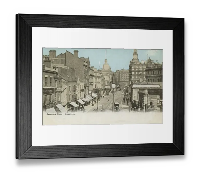 Framed Print : Ranelagh Street, Liverpool, Merseyside Framed Print : Ranelagh Street, Liverpool, Merseyside