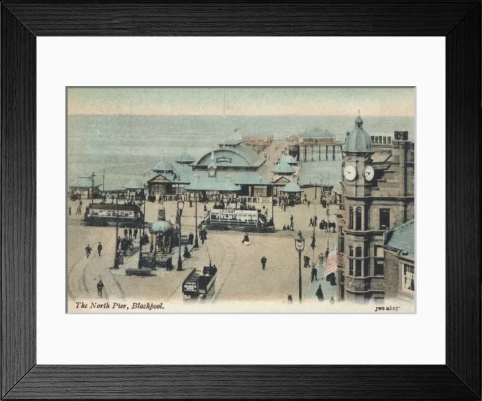 Framed Print : The North Pier, Blackpool, Lancashire Framed Print : The North Pier, Blackpool, Lancashire
