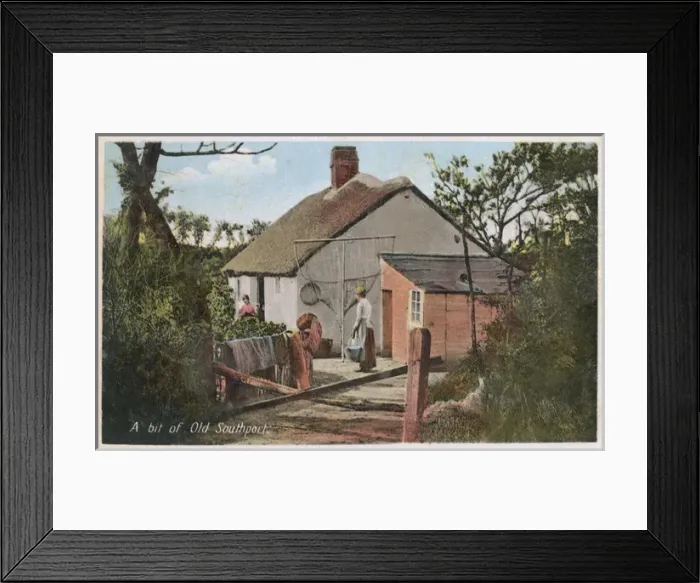 Framed Print : A cottage in Old Southport, Merseyside Framed Print : A cottage in Old Southport, Merseyside