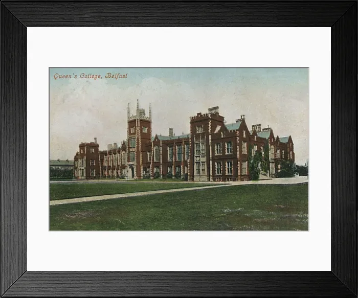 Framed Print : Queens College, Belfast, Northern Ireland Framed Print : Queens College, Belfast, Northern Ireland