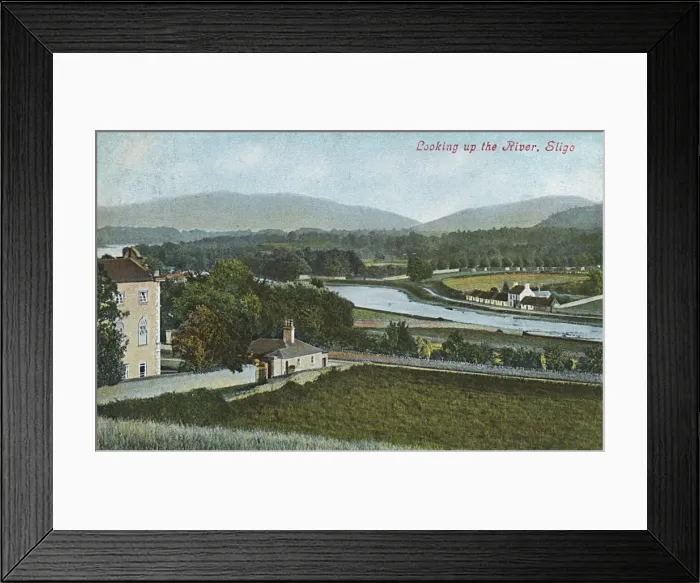 Framed Print : Sligo - Ireland - Looking up the River Framed Print : Sligo - Ireland - Looking up the River