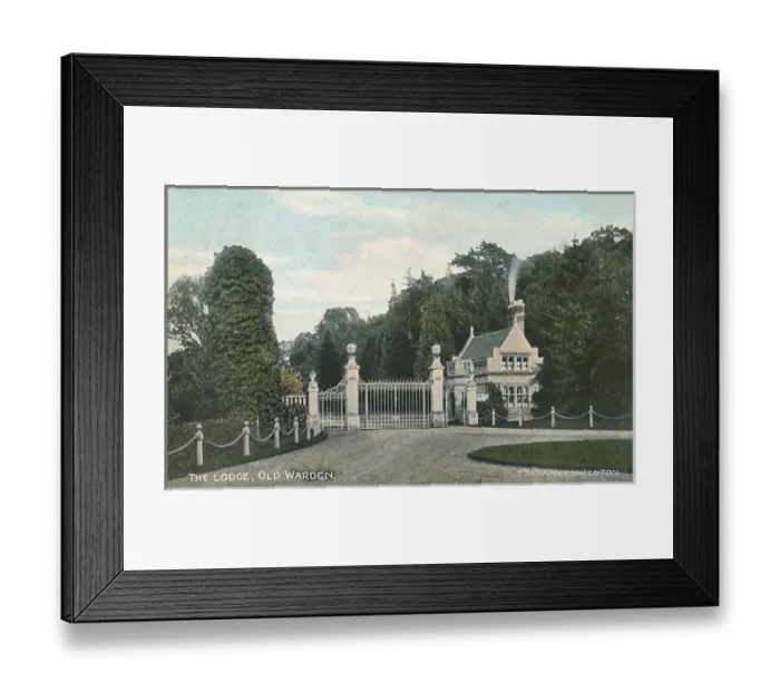 Framed Print : The Lodge, Old Warden Park, Bedfordshire Framed Print : The Lodge, Old Warden Park, Bedfordshire