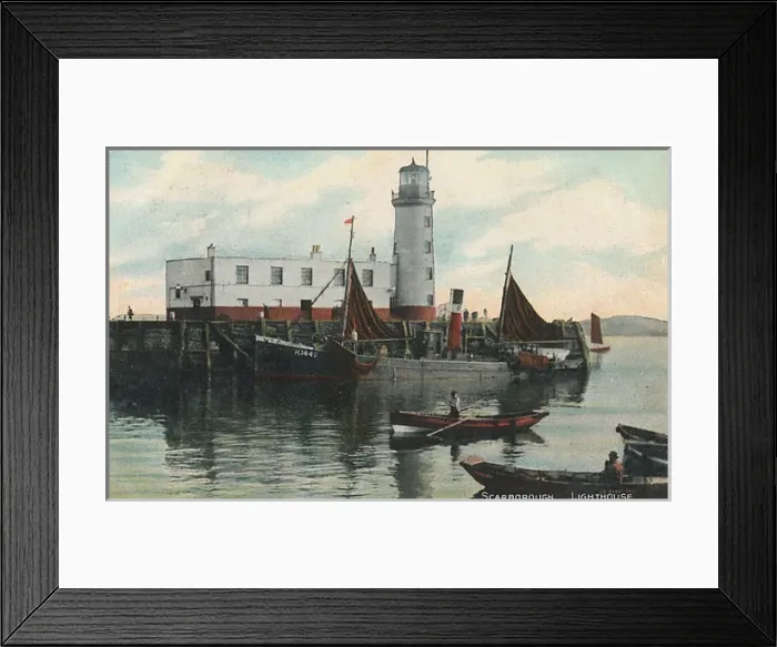 Framed Print : Lighthouse, Scarborough, North Yorkshire Framed Print : Lighthouse, Scarborough, North Yorkshire
